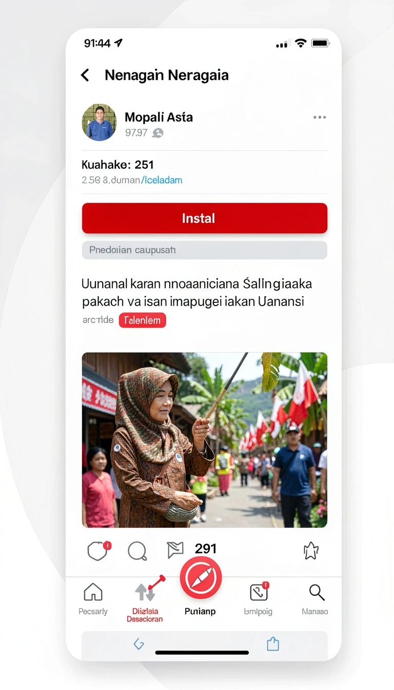 Beragam pilihan permainan menarik dalam aplikasi Download lnterwin APK untuk Android.